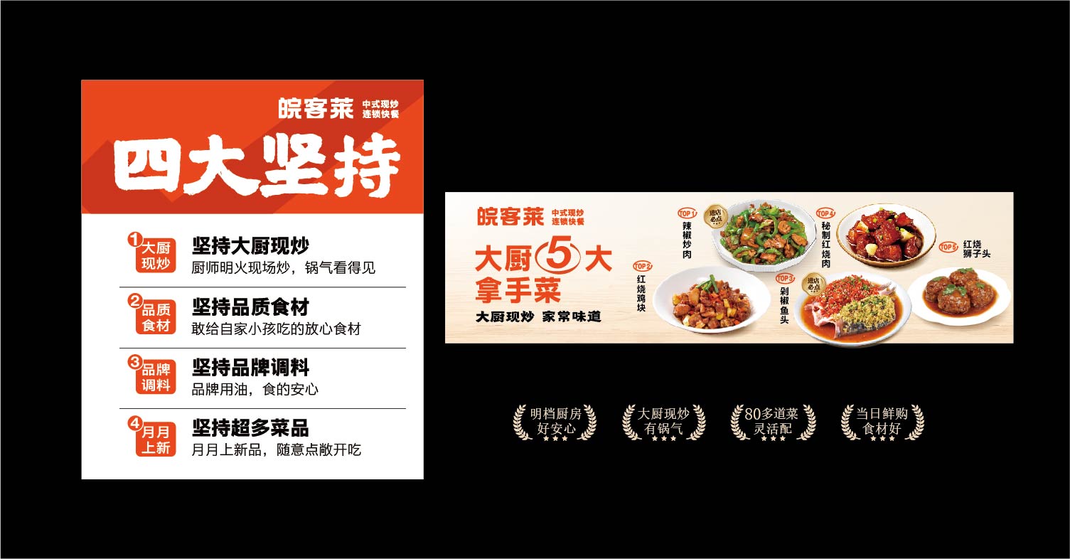 皖客莱 中式现炒连锁快餐(图8)